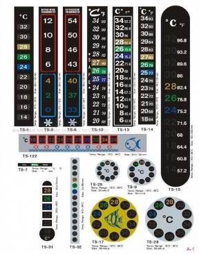 温度条贴纸
